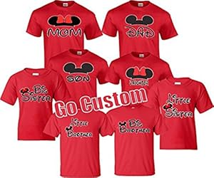 Mom, Dad, Son, Daughter, Big/Little Brother/Sister Family funny Matching T-Shirts! (S Adult, Big Brother)