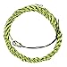 Maxcatch Tenkara Tapered Fly Fishing Line Braided Furled Line 12/13ft (Yellow&Black, 12ft)