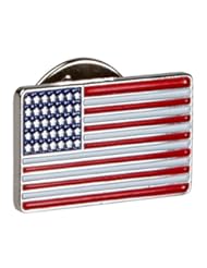 Jewelry: USA United States Flag Logo Lapel Pin