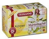 Teekanne Muntermacher Kräuterteemischung 20 Beutel, 2er Pack (2 x 40 g Packung)
