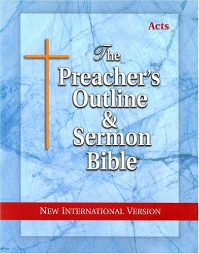 Cover image : Preacher's Outline & Sermon Bible-NIV-Acts