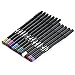 12pc Italia Deluxe Ultra Fine Eyeliner set of 12 Color Brand New Packaging