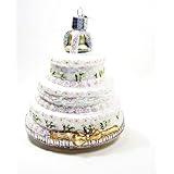 Old World Christmas Ornament Wedding Cake