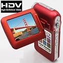 SVP T100-Red 16MP Max. True HD Camcorder with 2.4" LCD