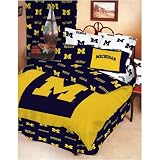 Michigan Wolverines NCAA Bed-in-a-Bag (Panel/Rotary-Solid)