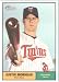 2010 Topps Heritage Baseball Card # 420 Justin Morneau - Minnesota Twins - Mint Condition - MLB Trading Card Shipped In Protective ScrewDown Display Case!