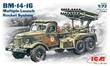 ICM 1/72 BM-14-16 Multiple Launch Rocket System #