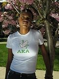 Alpha Kappa Alpha Frog Fitted T-Shirt - SMALL