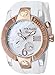 MULCO Unisex MW5-1877-013 ILUSION CRESCENT Analog Display Swiss Quartz White Watch