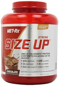 MET-Rx Xtreme Size Up Diet Supplement, Chocolate, 6 Pound