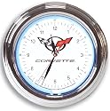 Autotechnica 840300 Neon Corvette Wall Clock