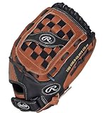 Rawlings Playmaker Series Softball Pattern Glove (Tan/Black)