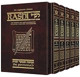 Sapirstein Edition Rashi: The Torah with Rashi's Commentary Translated, Annotated and Elucidated, Vols. 1-5 [Box Set, Student Size]: Genesis, Exodus, Leviticus, Numbers, Deuteronomy