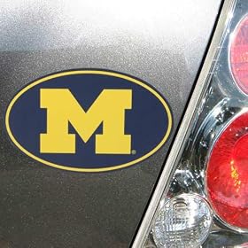 Michigan Wolverines Oval Magnet