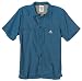 adidas mens short sleeve shirt.Embroidered branding to front with branded zip.82% Nylon 18% Polyester.Moisture wicking fabric.Button up fastening to front.