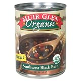 Muir Glen Organic Soup, Southwest Black Bean, 19-Ounce Cans (Pack of 12)