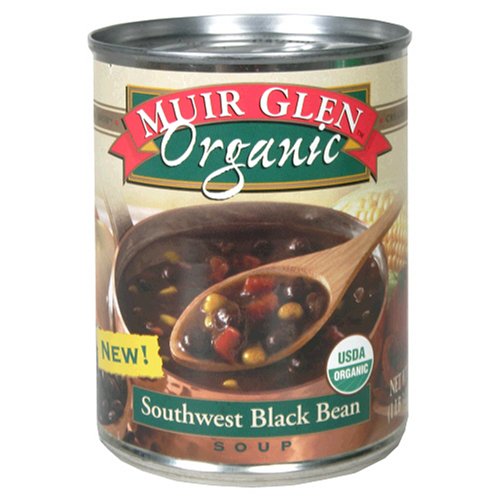 Muir Glen Organic Soup, Southwest Black Bean, 19-Ounce Cans (Pack of 12) by Muir Glen
