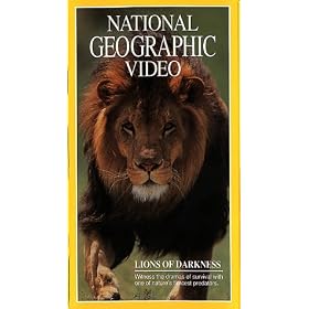 National Geographic's Lions of Darkness [VHS]