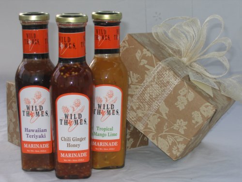 Wild Thymes Marinade Sampler Gift Box by Wild Thymes Farm, Inc.