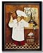 Bon Appetite Fat Chef Kitchen Decor Framed Art Print