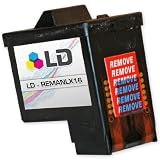 LD &copy; Lexmark Remanufactured 10N0016 (#16) Black Ink Cartridge
