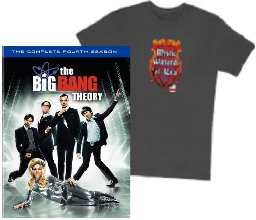 The Big Bang Theory: The Complete Fourth Season (With Exclusive "Mystic Warlords of Kaa" Large T-Shirt On-Pack)