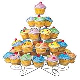 Wilton Cupcakes and More Stand - Silvertone (Holds 38)