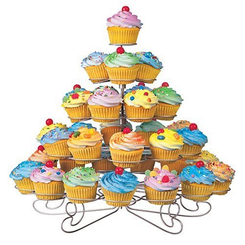 Cover image : Wilton Cupcakes and More Stand- Silvertone(Holds 38)