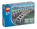 LEGO City 7896 - Gerade und gebogene Schienen