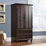 Sauder Harbor View Armoire - Antiqued Paint