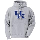 Nike Kentucky Wildcats Ash Tackle Twill Logo Hoody Sweatshirt