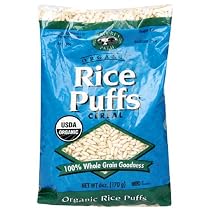 Nature's Path Organic Rice Puffs Cereal, 6-Ounce Bags (Pack of 12)