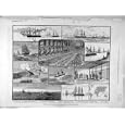 1882 SKETCHES HMS INCONSTANT FLYING SQUADRON NAVAL
