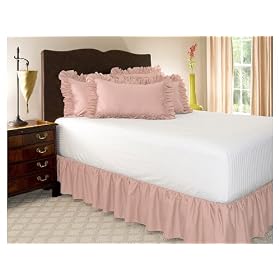 Solid Ruffled Bedskirt with 14