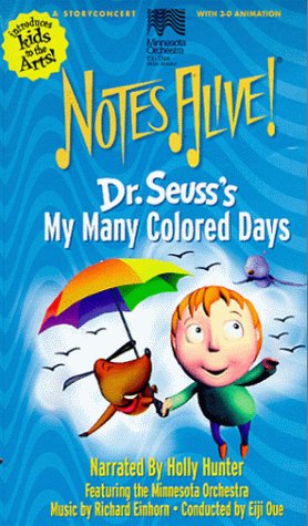 Dr Seuss's My Many Colored Days (Notes Alive!)