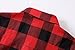 Tribear Mens Casual Button Down Long Sleeve Plaid Shirts
