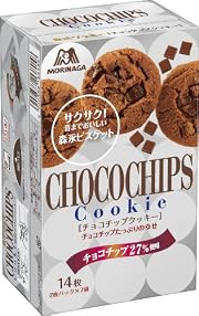 森永 チョコチップクッキー 14枚(2枚パック×7袋)×5個