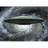 EVE Flying Saucer UFO Model kit with lights Atlantis Model Company by Atlantis Model Company