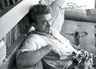 James Dean (With Camera) Movie Poster Print - 24" X 36"