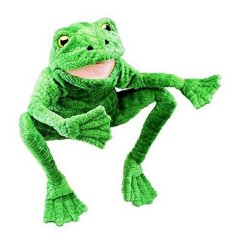 Childrens Toyshop  Toys : Folkmanis Puppets Long-Legged Frog Puppet Plush Toy