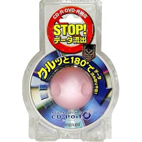 Maxell �f�B�X�N�ǂݎ��s�\�p �f�[�^�Z�L�����e�B�[�c�[�� �s���N CD-POIT.PK
