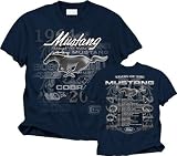 Ford Mustang Blue Concert T-Shirt