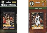 NBA Boston Celtics 2 Different Licensed Trading Card Team Sets