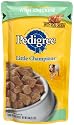 Pedigree Little Champions Complete Chunks in Gravy with Chicken Food for Adult Dogs, 5.3-Ounce Pouches (Pack of 24)