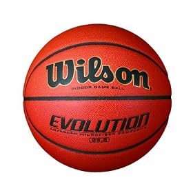 Click here to buy Wilson Evolution Game Ball Basketball.