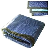 'Mover's Choice' Large Padded Moving Blankets - 80' X 72'