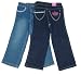 Little Girls' Denim Jeans with Adjustable Waist