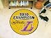 Los Angeles Lakers 2010 NBA Champions Basketball Rug