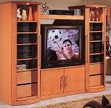 Entertainment Center Odeon Collection for Direct View TV - High Gloss Black