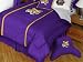 Louisiana State Tigers NCAA MVP Micro Suede Comforter and Sheet Set Combo